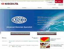 Tablet Screenshot of kisco-net.com